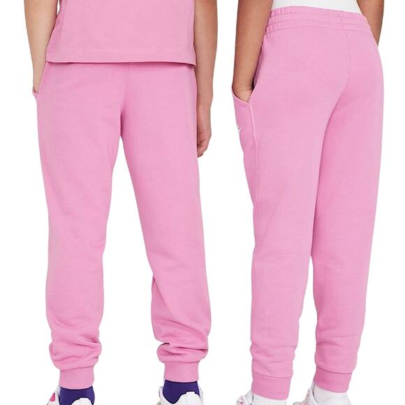Nike Sportswear Big Kids Pink Club Fleece Sweatpants Joggers Size XL - Picture 10 of 14